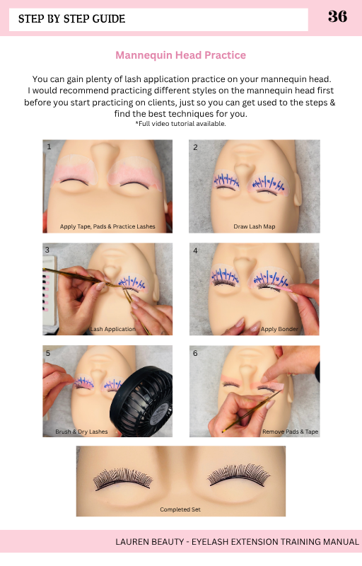 The Ultimate Eyelash Extension Course - Online