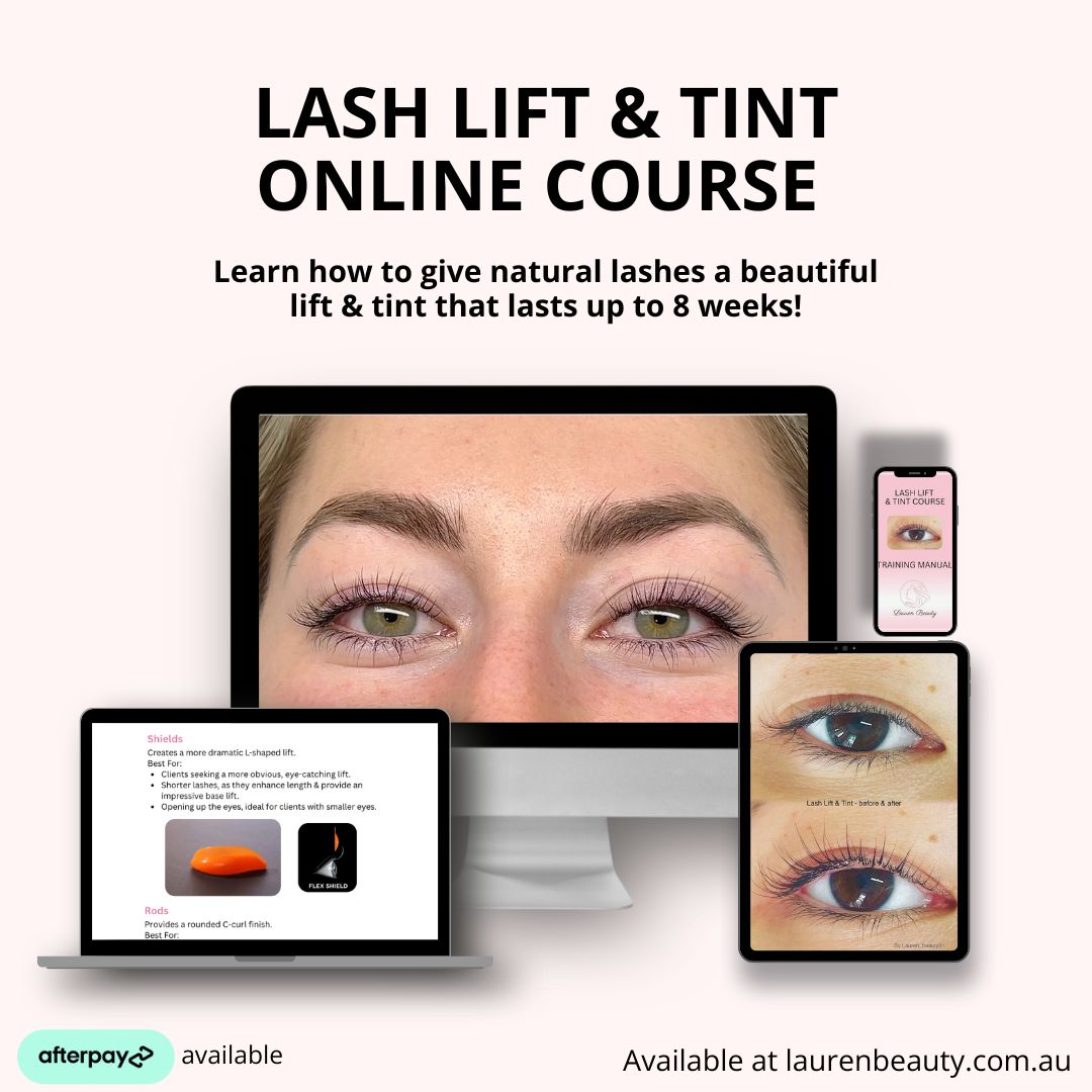 Lash Lift & Tint Course - Online